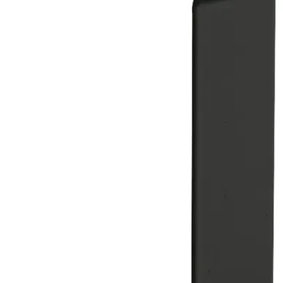 Copertura taglio tehalit BR 65×130mm coperchio 80mm nero 