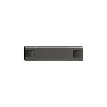 Tasto 1/4 KNX/elettronic.s.LED EDIZIOdue comando doppio nero 