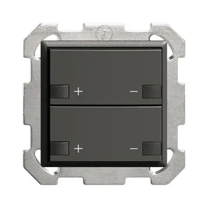 Variatore INC ZEP 2c/2t staz. centrale/secondaria EDIZIOdue nero 