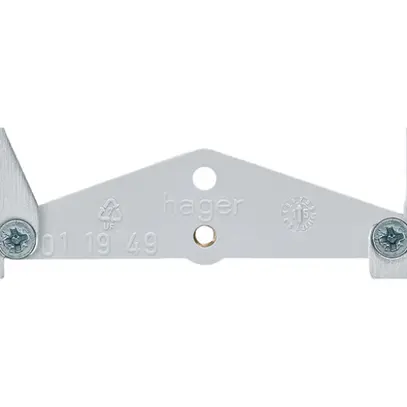 Traverse pour plaque de fermeture Hager 