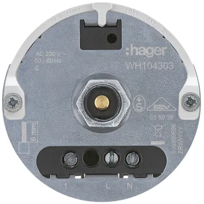 Inserto per variatore rotativo stazione secondaria Hager 
