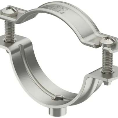Collare per tubo/cavo Bettermann, con filetto M6, Ø12…14mm, V4A, 1.4571 