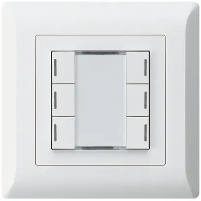 Tasto INC kallysto.line KNX 6×bianco LED RGB s/e-link 