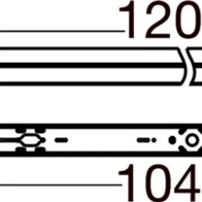 Lampada lineare LED SLV BATTEN P 35W 5310lm 830/840/850 1200mm bianco 
