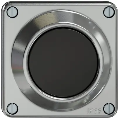 Tasto a pulsante ELEMENT SNAPFIX® 1P 16A 250V 87×91×43mm all 