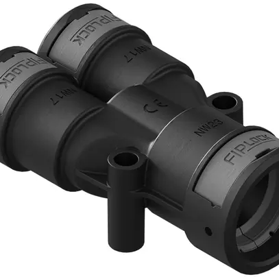Raccordo Y Plica FIPLOCK diametro nominale  29-23-23 nero 