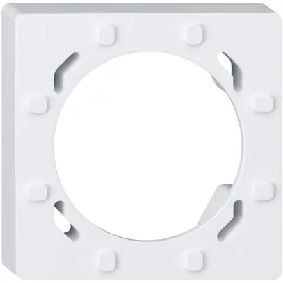 Quadro di rialzo Hager kallysto.line per apparecchi INC grd.I 15mm bianco 