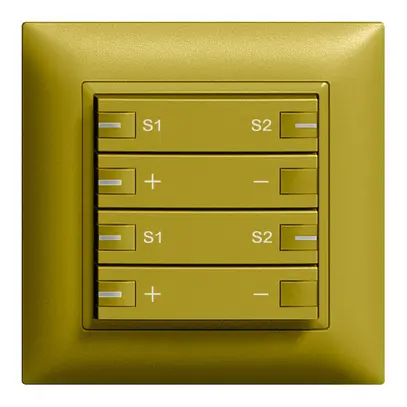 Variateur ENC ZEP 2c/4t stat c/sec. scène LED EDIZIOdue olive 