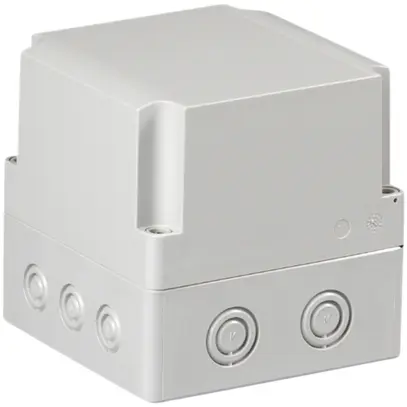 Coffret d'appareil RW CUBO S 125×125×125 SPCM gris 