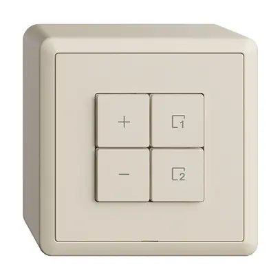 Dimmer Uni-LED AP 1K/4T scena WLAN Edue Wiser crema 