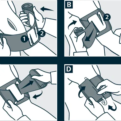 Pansement pour traumatisme 10cm × 5m 