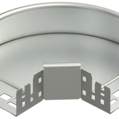 Bogen 90° Bettermann mit Schnellverbindung 60×150mm, A2, 1.4301, 2B 