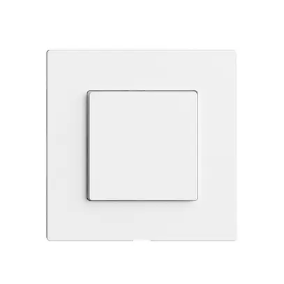 Interruttore 1K/1T Edue Wiser bianco 