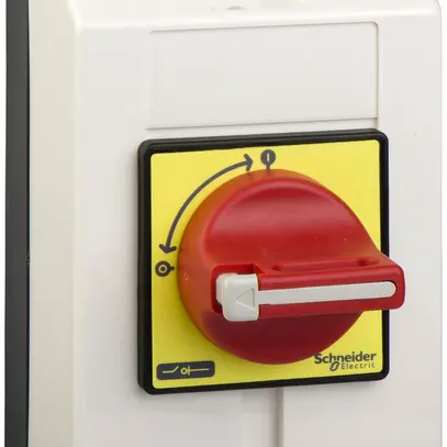 Interruttore principale arresto emerg.AP SE Vario 32A 3P rosso IP65 