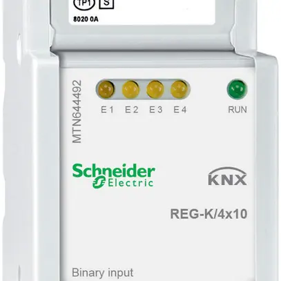 Entrata binaria AMD KNX Schneider Electric 4×10V, MTN644492 