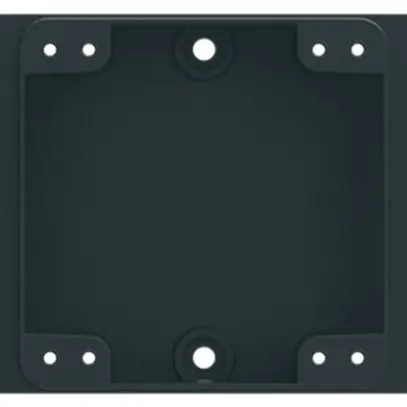 En-tête AP Hager robusto 1×3 horizontal 276×86mm noir 