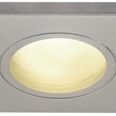Plafonnier INC SLV DOLIX OUT SQUARE GU10 50W IP65/20 68mmØINC gris 