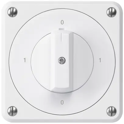 Interrupteur rotatif ENC robusto IP55 S0/3P blanc pour combinaison 