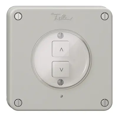 Interruttore tapparelle 1K/2T NEVO Wiser N.CO grigio chiaro 