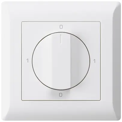 Interrupteur rotatif ENC kallysto.line 0/3L blanc avec manette 