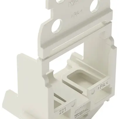 Adaptateur de fixation WAGO a.décharge de traction p.10×4mm² DIN15 Ex grc 