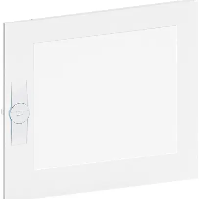 Porte droite Hager média AP 519×469×12mm IP30 blanc pur 