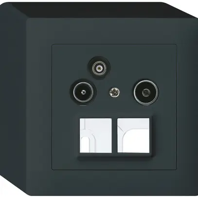 Prise pour antenne AP R/TV/données kallysto HMS 2GHz 10.5db noir 