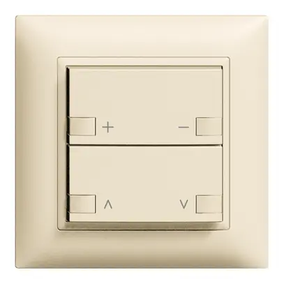 Variatore INC ZEP 2c/2t st. c/sec.mot. EDIZIOdue crema 