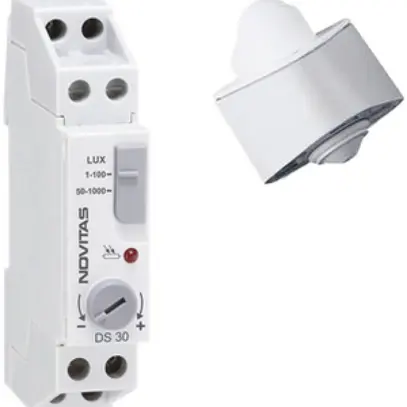 Dämmerungsschalter Novitas DS 30 230VAC 1S 