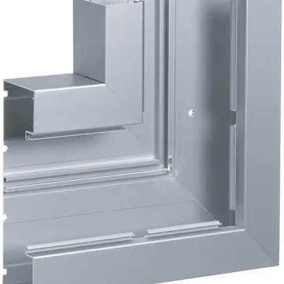 Angle plat Hager BRA 65210B alu 