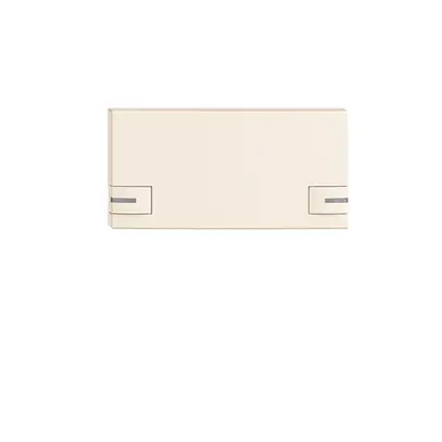 Bouton EDIZIOdue zeptrionAIR scène sans marquage avec LED crema 