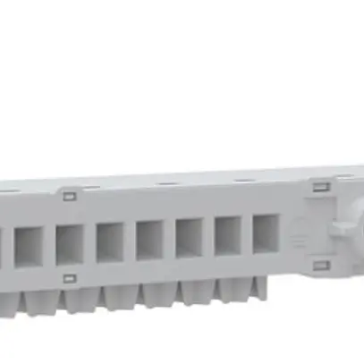 Borne de connexion PE/N SE Prisma XS 3×2.5…16mm²/10×1.5…4 mm² 