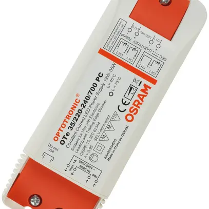 Convertisseurs courant const. OTe 35, pour LED 700mA 35W 240V 