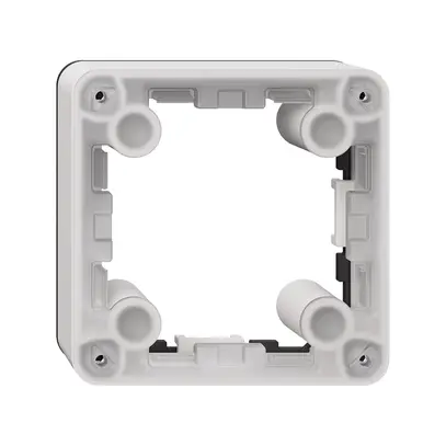 Telaio intermedio NEVO, H=20mm, per NAP.Q e NUP.Q, con guarnizione nera, bianco 