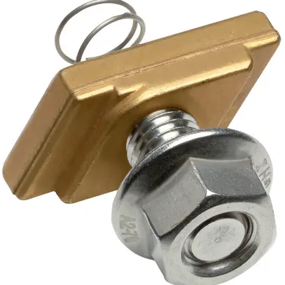Elemento di raccordo Hager M8 inossidabile sacchetto a 3 pezzi 