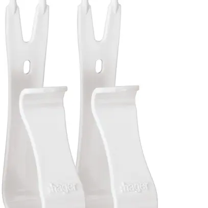 Support pour appareils multimédia Hager 62×25×123mm 