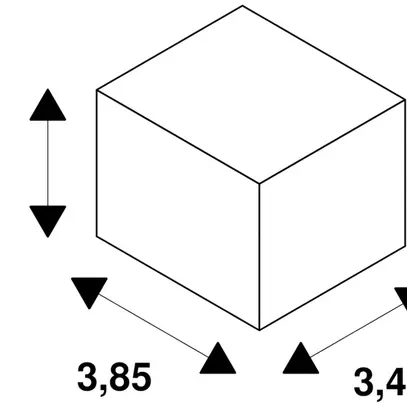 Décharge de traction SLV 38.5×34.5×30mm en matière synthétique blanc 