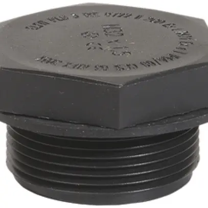 Bouchon de fermeture Demelectric M40 noir PA IP65 V0 B6-B24 -40°…125°C 
