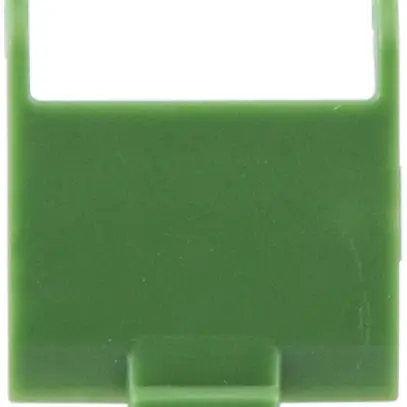 Clapet antipoussière Dätwyler pour MS 1/8 Cat.6A Keystone, vert 