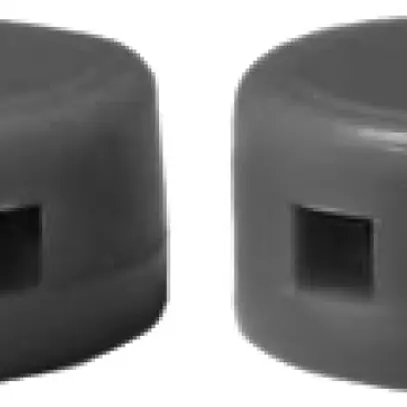 Plomb en matière synthétique 9mm noir 