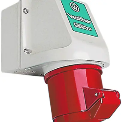 Presa murale AP CEEtyp 3L 16A IP44, 9h 