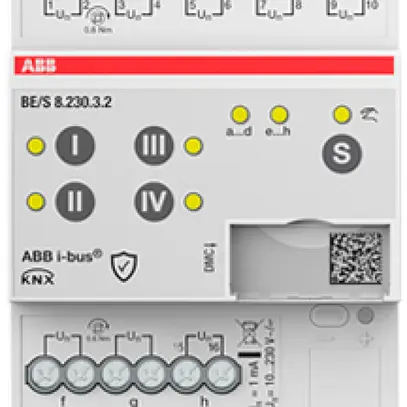 Entrée binaire KNX AMD ABB BE/S8.230.3.2 8-canaux 10…230V 