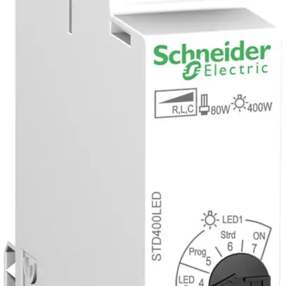 Dimmer remoto AMD Acti9 STD400LED, 8…230V, RLC, max.400W (LED max.60W) 