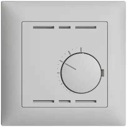 Termostato ambiente INC EDIZIOdue grigio chiaro, senza interrutore 