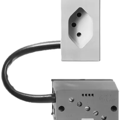 Presa INS T13 L1 bianco per cavo piatto Technofil, 1 scatola 