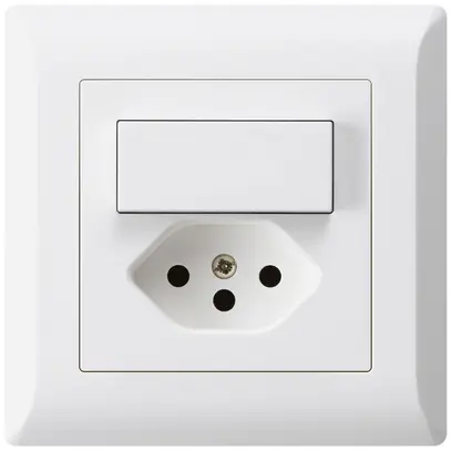 Combinazione INC A-R/1P+T13 bianco kallysto.line con protezione bambini 