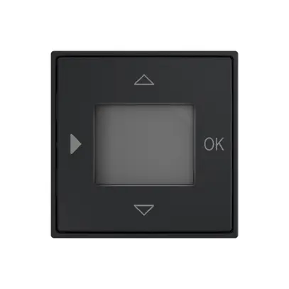 UP-Storenschalter SIDUS anthrazit mit Display Komfort-Timer 