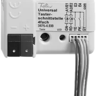 Interface INC pour poussoir KNX FH 4× 