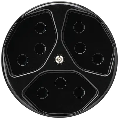 Insert pour prise basico 3×type 13 noir avec sécurité enfants 