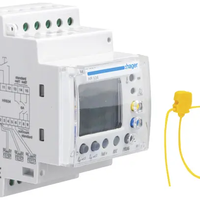 Relais surveillance courant différentiel Hager HR534 30…30000mA 0…1s type ? 